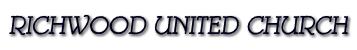 Richwood United Church